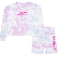REEBOK Set duks i šorc za velike devojčice, dezenirani