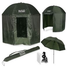 MULTIGARDEN Ribolovački suncobran podesive visine sa potpunim pokrivačem,