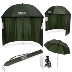 MULTIGARDEN Ribolovački suncobran podesive visine sa zidovima,