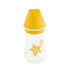 ELFI Flašica plastična sa silikonskom cuclom SWEET BABY, 125 ml