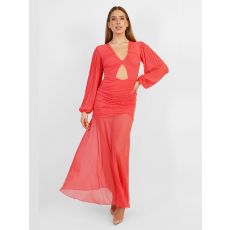 JADED ROSE Ženska haljina duga, roze-koralna ,jessie