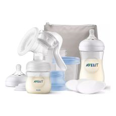AVENT Manuelna pumpica - set za izmazanje mleka Natural