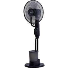 Kućni ventilator sa raspršivačem vode, daljinski upravljač, 75 W - SFM43BK, crni