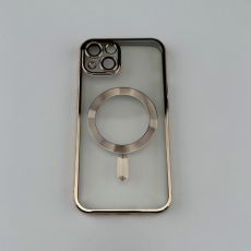 Silikonska futrola Magsafe Iphone 13, zlatna