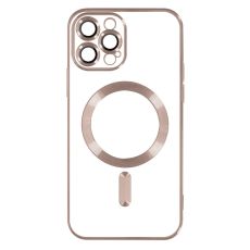 Silikonska futrola MagSafe za iPhone 15 PRO, roza