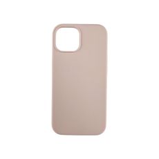 Silikonska SOFT Maska MagSafe iPhone 15+, puder roze