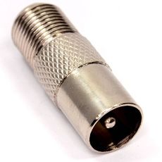 Konektor RF na F muški metalni FK009
