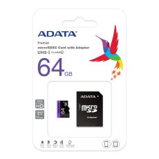ADATA Memorijska kartica Micro SD 64GB AUSDX64GUICL10-RA1