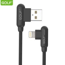 GOLF USB kabl za iphone 1m 90° GC-45I, crni