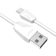 GOLF USB kabl Type C GC-27T, bela, 1m