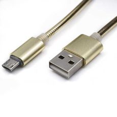 VELTEH USB metalni kabl Mikro 1m MAB-K010 Gold