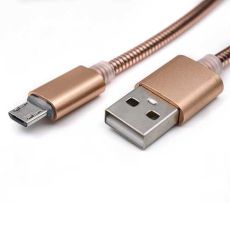 VELTEH USB metalni kabl Mikro 1m MAB-K010 Pink