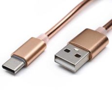 KETTZ USB kabl Type C, CAB-K010, 1m, roze