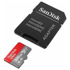 SANDISC Memorijska kartica SD 200Gb Micro class 10 120MB/s + adapter