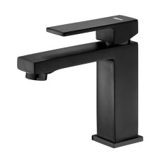 DIPLON Baterija za lavabo quadro crna.