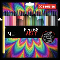 STABILO Flomasteri Pen 68 Arty, set 1/24