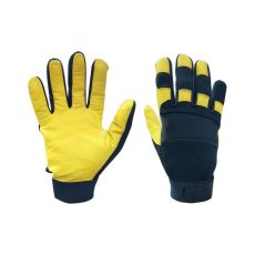 SW Moto rukavice žuto-crne xl