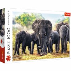 TREFL Puzzle Afrički slonovi - 1.000 delova