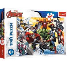 TREFL Puzzle - The Power of the Avengers / Disney Marvel The Avengers - 100 delova
