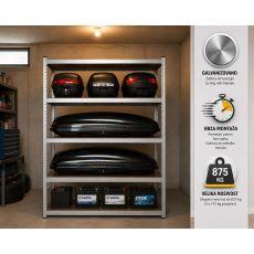 eHomeStorage Garažna metalna polica 180x100x50cm 5 nivoa