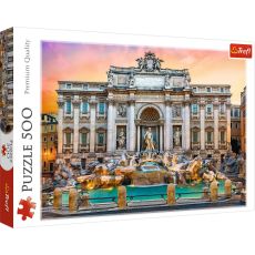 TREFL Puzzle Fontana Di Trevi u Rimu - 500 delova