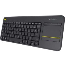 LOGITECH Bežična tastatura K400 Plus crna