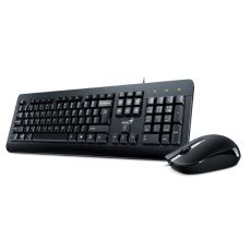 GENIUS Tastatura i miš KM-160 USB US, crni