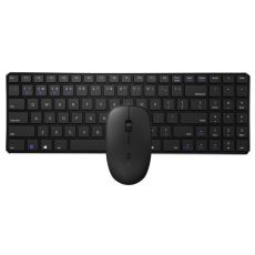 RAPOO Bežična tastatura i miš 9300M crni