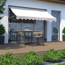 MULTIGARDEN Tenda za terasu i balkon sa podešavanjem visine 3x1.2m beige