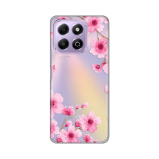 Torbica Silikonska Print Skin za Honor X6b Rose Flowers