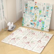 Baby Line Premium Collection Podloga za igru TRAFFIC LETTERS + BEAR 180x200x1cm