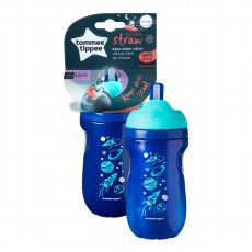 TOMMEE TIPPEE StrawCup plava 12+M