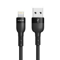 MOXOM USB data kabl MX-CB184 3A Lightning 1m, crna