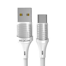 MOXOM USB data kabal MX-CB109 3A Type C 1m, bela