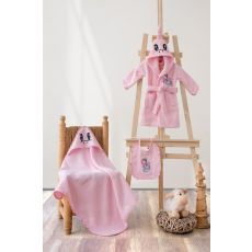 DEKOR DOM Bade mantil set CB BABY BATHROOM SET - UNICORN