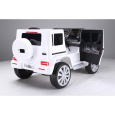 EUROBAJK Dečiji automobil na akumulator Mercedes G Class, bela