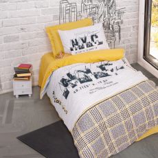 DEKOR DOM Posteljina CB RANFORCE SINGLE 140x200 - Girls&Boys - WORLDWIDE