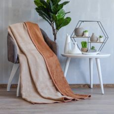 DEKOR DOM Ćebe ACRYLIC PLUS 200x220 - 810-920 - Brown plain