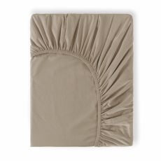 DEKOR DOM Čaršav CB SA GUMOM 90x200+30 - Beige