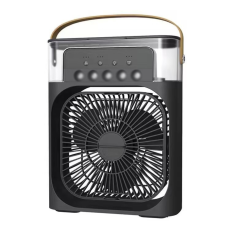 Ventilator sa prskalicama / vodenom maglom, stoni, crni