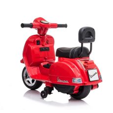 EUROBAJK Dečji motor na akumulator Vespa PX150, crvena