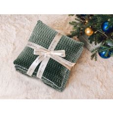 DORMEO Warm Hug Set, ombre zelena, 130x190
