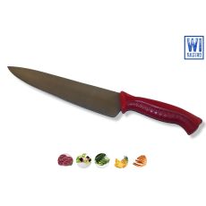 WI GASTRO Nož mesarski 37/26cm crveni