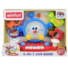 WINFUN Muzička igračka za bebe 6u1 Live band 002087-NL
