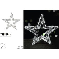 Novogodišnja svetleća LED zvezda 50cm sa 800 LED dioda hladno bele boje