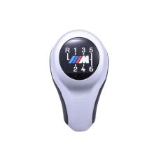888 CAR ACCESSORIES BMW ručica menjača sa 6 brzina sa m logom silver mat-hrom