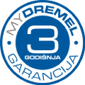 3 godine garancije za Dremel alate 