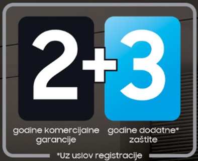 Samsung garancija 2+3 godine