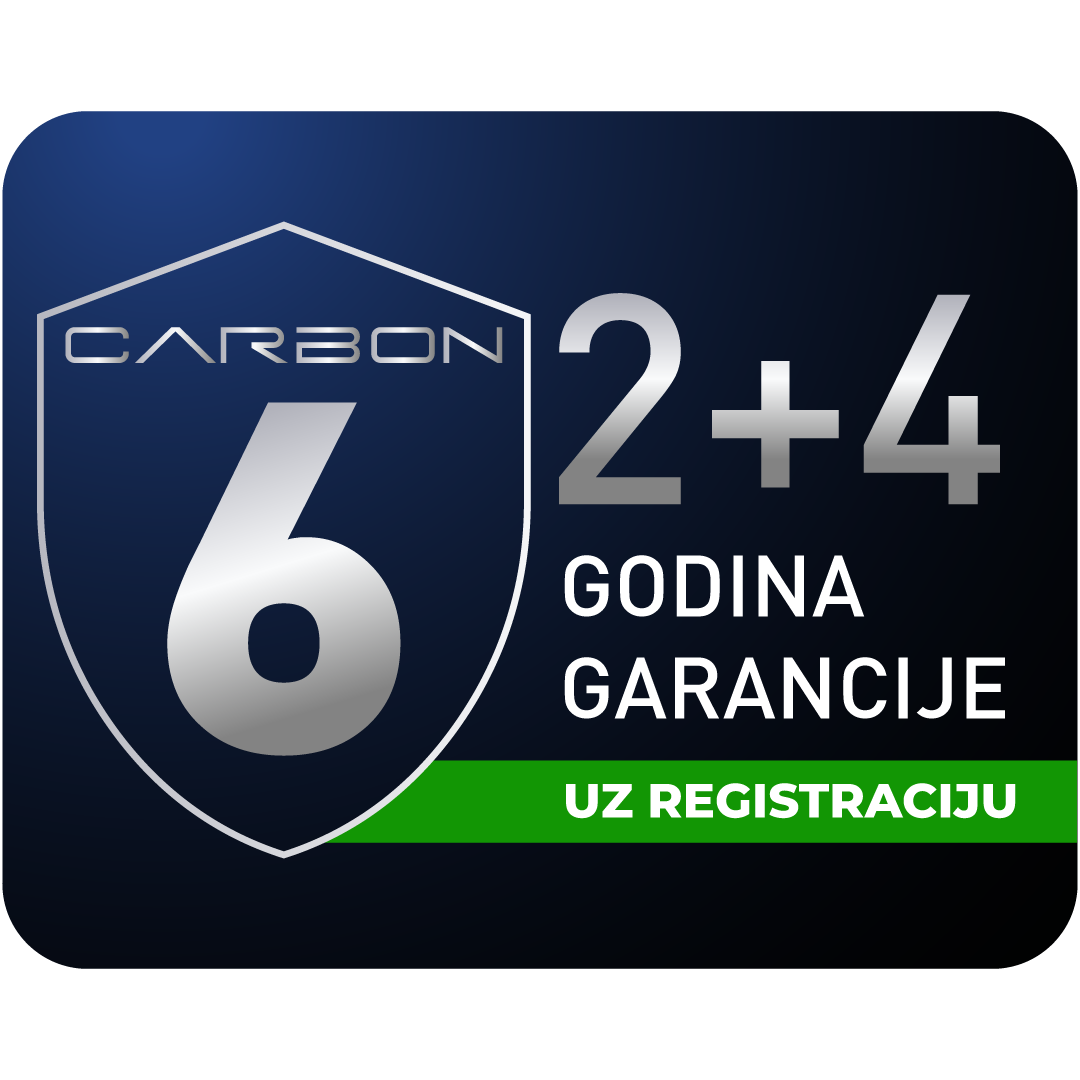 Carbon 2+4 godina garancija
