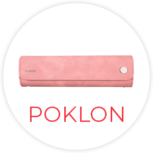 Oclean pokloni - kutija za cetkice roza